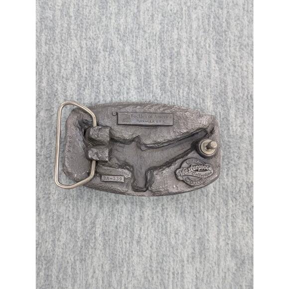 Vintage Masterpiece Collection Eagle Belt Buckle Buckles of America BA-139 USA - Picture 6 of 12